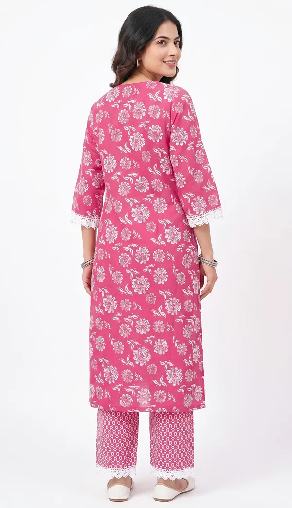 Pink_Cotton_Floral_Embroidered_Straight_Kurta_Set_For_Women