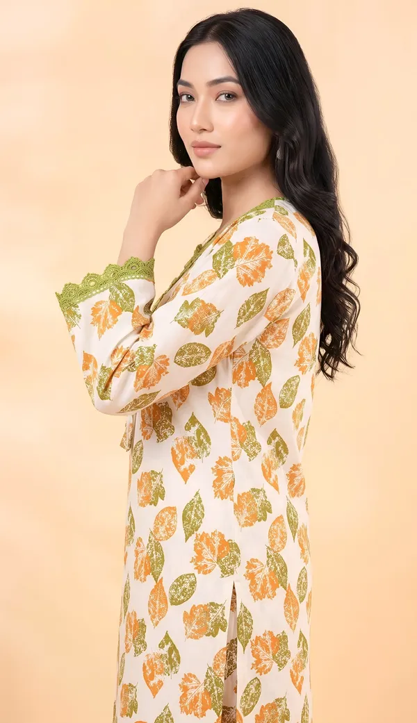 Cream_Crepe_Floral_Print_Relaxed_Kurta_Pyjama_Set_For_Women