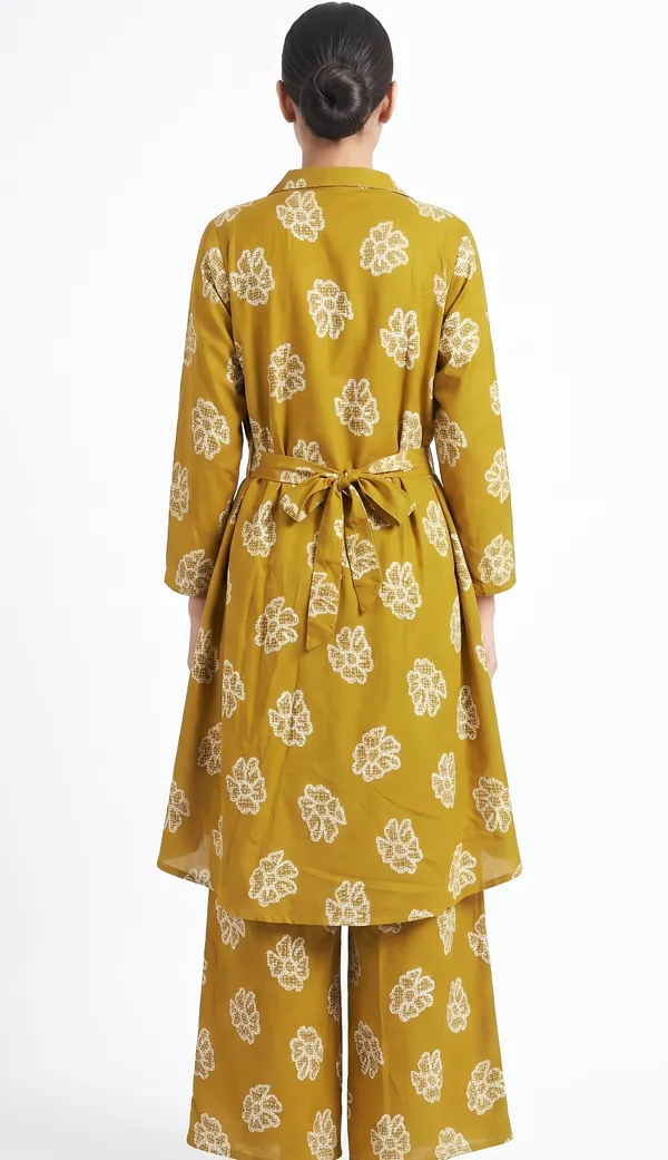 Mustard_Yellow_Rayon_Cotton_Floral_Print_Kurta_Palazzo_Set_For_Women
