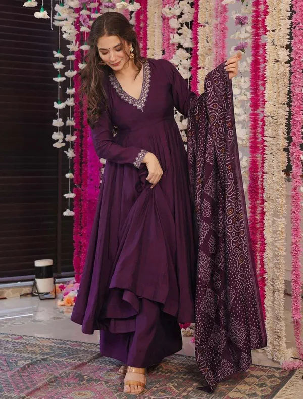 Purple_Vichitra_Premium_Suit_Set_For_Women