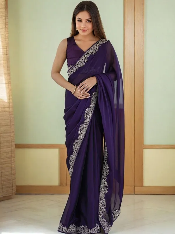 Purple_Banglori_Premium_Saree_For_Women