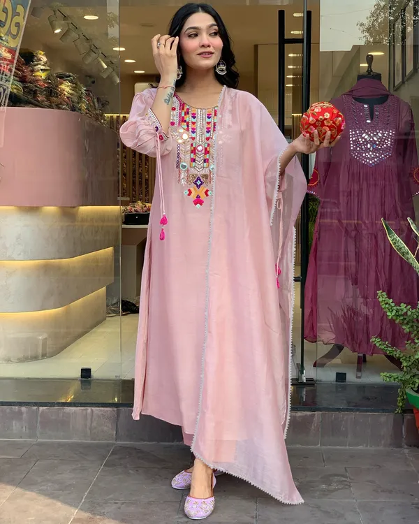 Pink_Tesla_Premium_Kaftan_Dress_For_Women