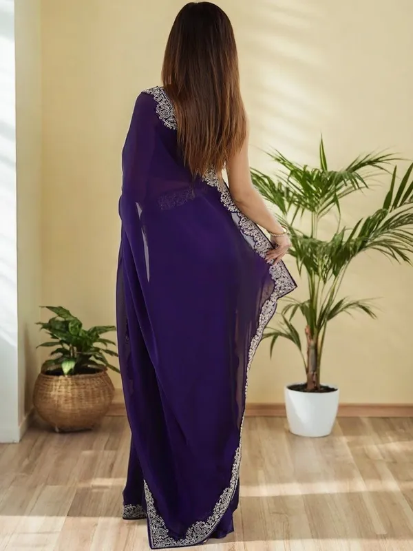 Purple_Banglori_Premium_Saree_For_Women