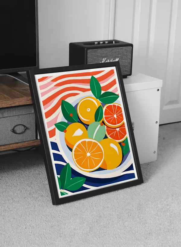 Fruits_In_A_Plate_Pop_Art_Canvas_Print