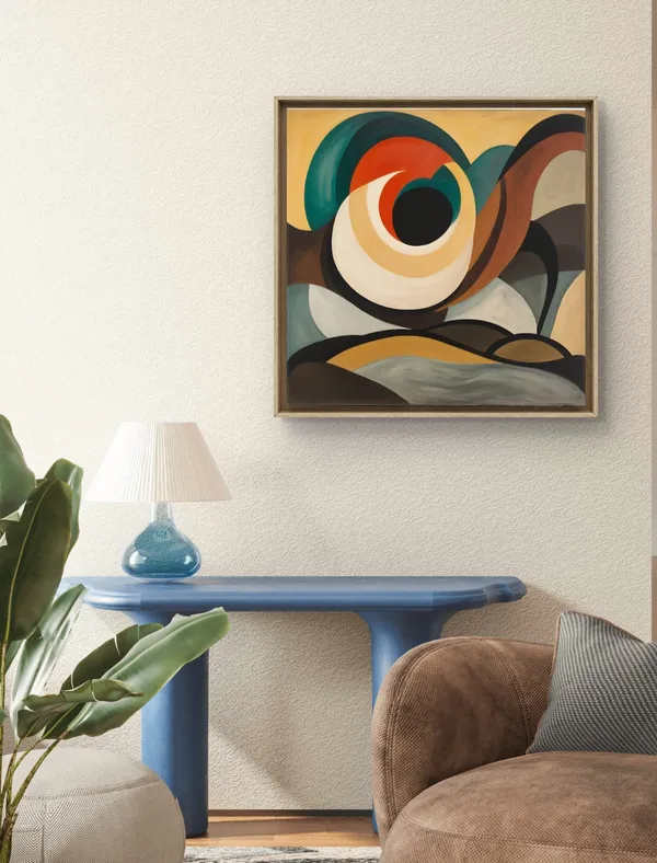 Abstract_Strokes_Canvas_Print_Wooden_Box_Frame