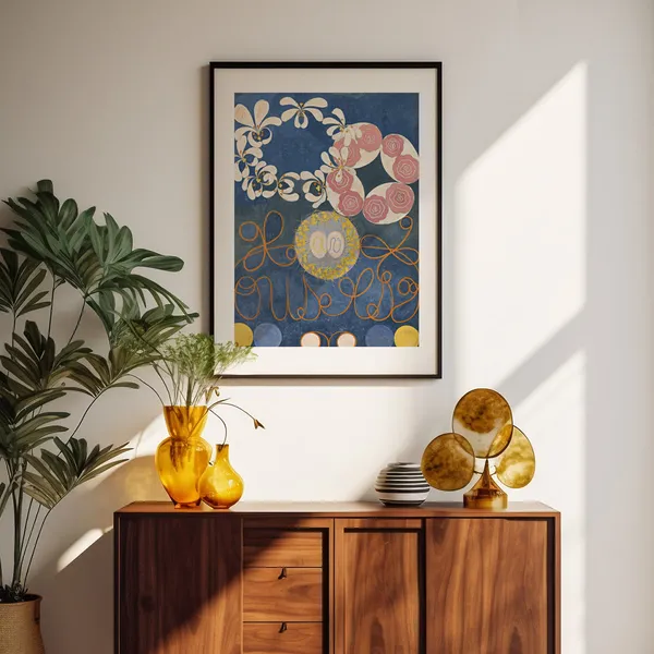 Childhood_Hilma_Klint_Canvas_Print_White_Frame