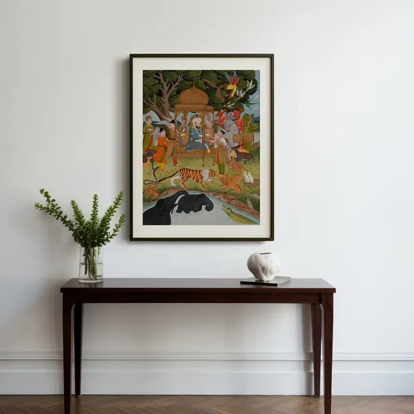 Solomon'S_Enthronement_Historical_Canvas_Print_Rolled