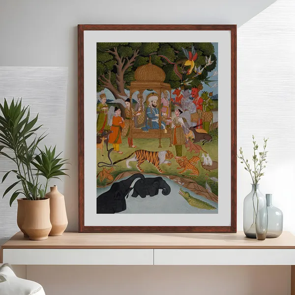 Solomon'S_Enthronement_Canvas_Print_Canvas_Wrap