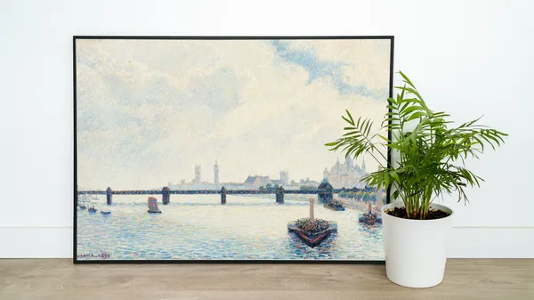 Charing_Cross_Bridge_Camille_Pissarro_Canvas_Wrap
