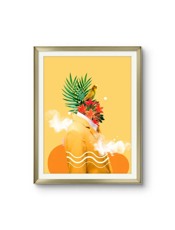 Flower_Show_Abstract_Art_Print_White_Frame