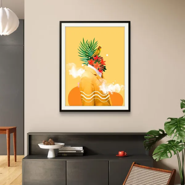 Flower_Show_Canvas_Print_Wooden_Frame