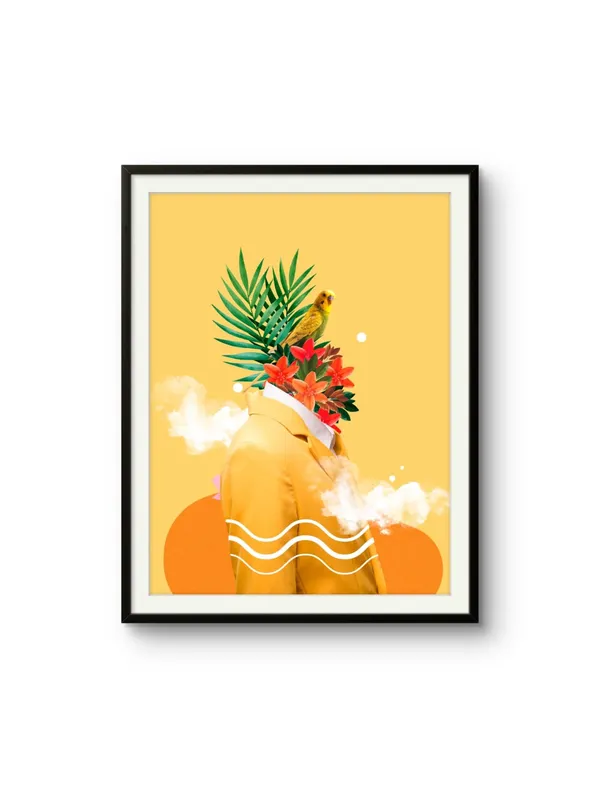 Flower_Show_Abstract_Canvas_Print_White_Frame