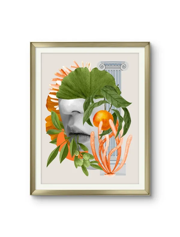 Nature'S_Child_Art_Print_Wooden_Frame