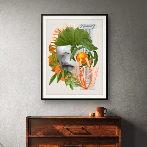 Nature'S_Child_Art_Print_Wooden_Frame
