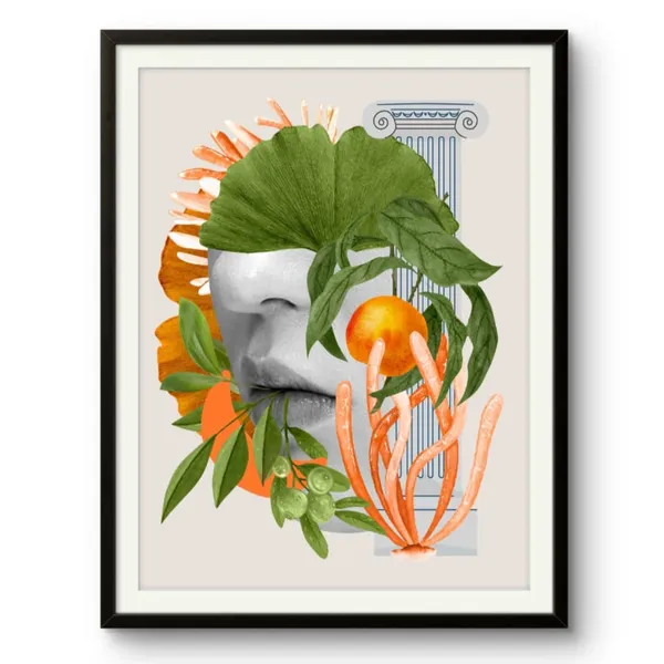 Nature'S_Child_Art_Print_Wooden_Frame