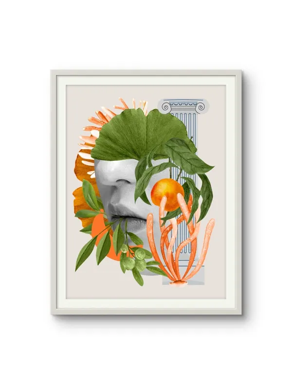 Nature'S_Child_Art_Print_Wooden_Frame