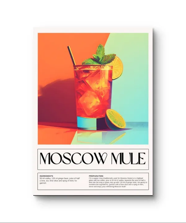 Fiber_Modern_Moscow_Mule_Bar_Art_Canvas_Frame