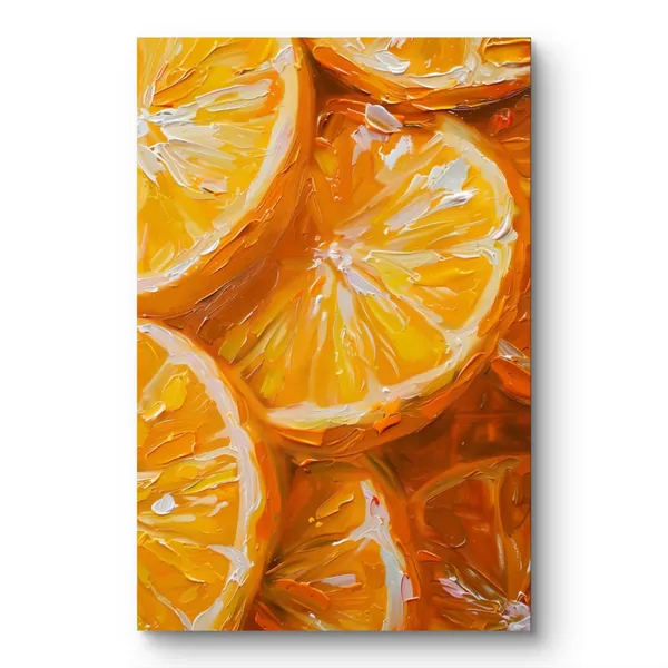 Orange_Ecstasy_Abstract_Art_Print_White_Frame