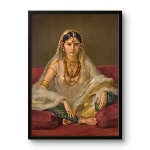 A_Mughal_Woman_Francesco_Renaldi_Art_Print_Canvas_Wrap