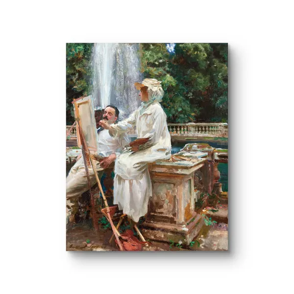 Fiber_Classical_European_Fountain_Villa_Torlonia_Framed_Print