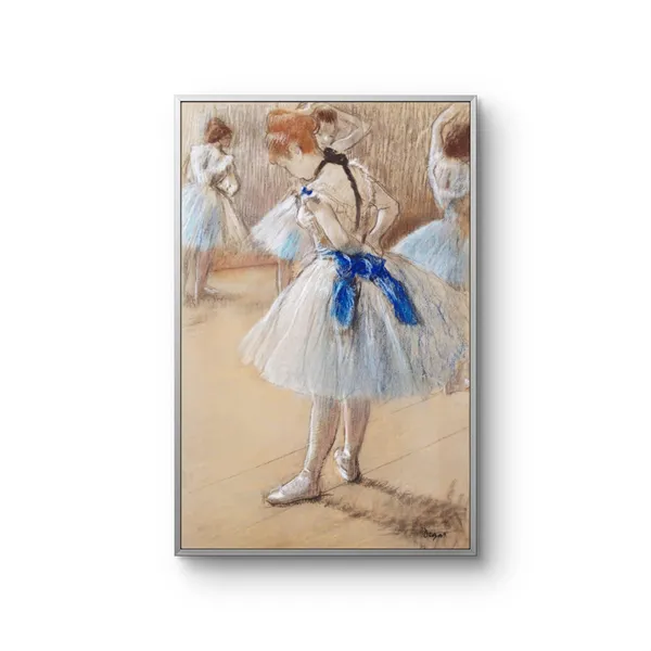 Edgar_Degas_Danseuse_Dancer_Canvas_Print_Gold_Metal_Frame