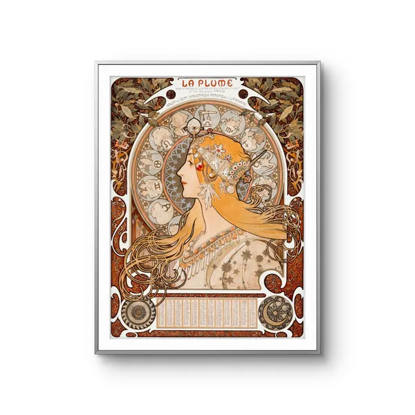 Art_Nouveau_Art_Print_White_Frame