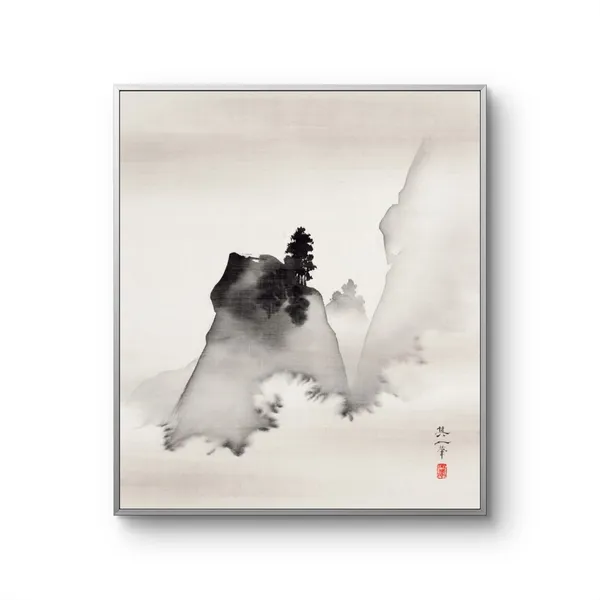 Mountains_Triptych_Three_Evening_Scenes_Canvas_Wrap