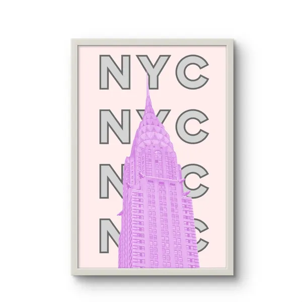 Fiber_Urban_New_York_Iv_Cityscape_Canvas_Wrap_Frame