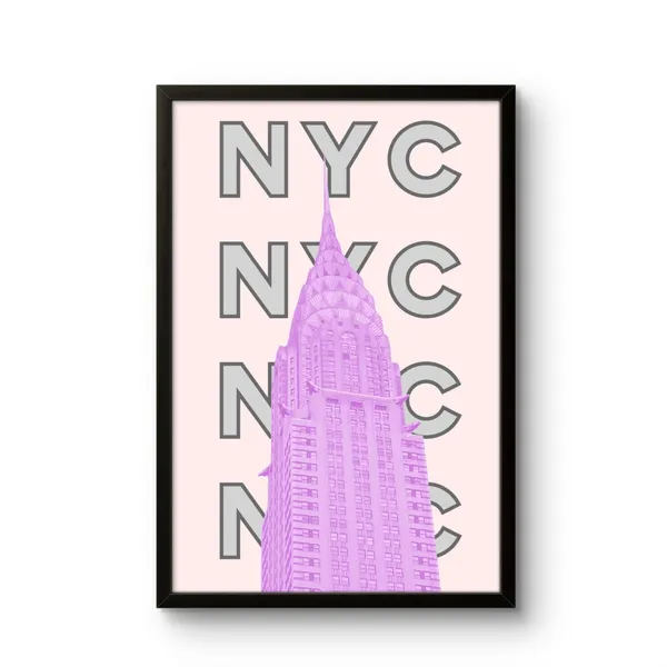 Fiber_Urban_New_York_Iv_Cityscape_Canvas_Wrap_Frame