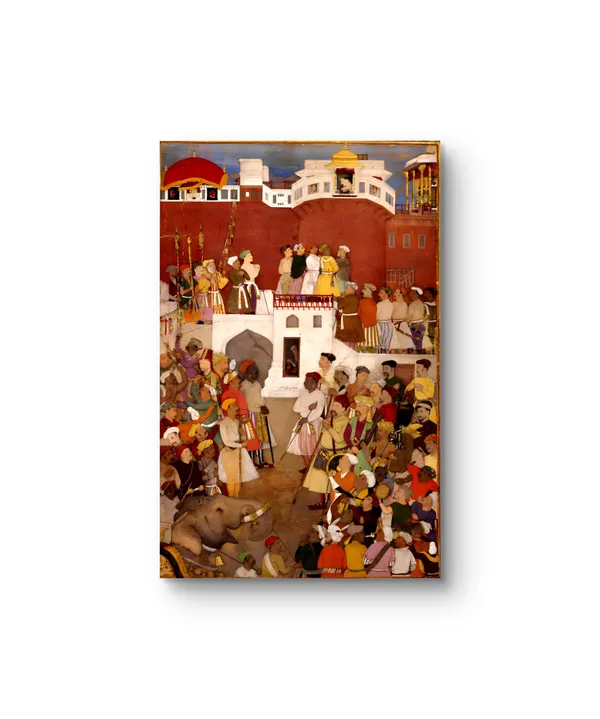 Emperor_Jahangir_Jharoka_Window_Agra_Fort_Canvas_Wrap