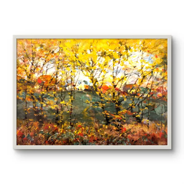 Fiber_Nature_Royal_Oak_Canvas_Print_Frame_Wooden