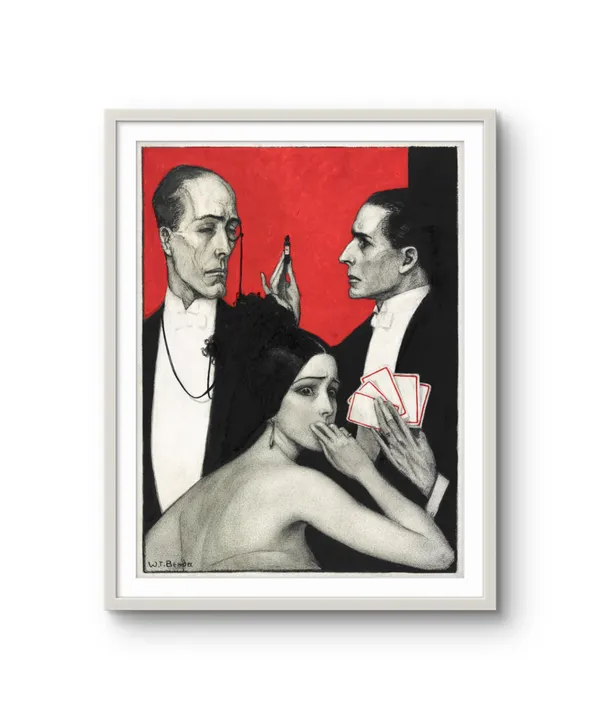 Fiber_Expressive_Height_Of_Drama_Art_Print_Silver_Metal_Frame