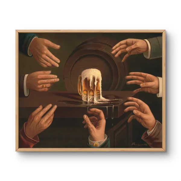 Fiber_Vintage_Retro_Beer_Art_Print_White_Frame
