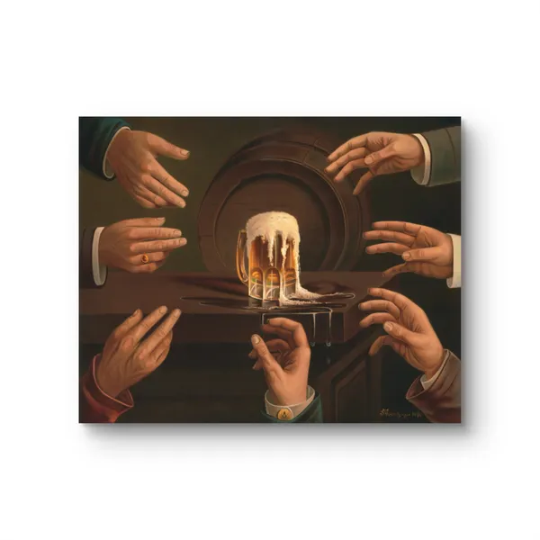 Canvas_Vintage_Beer_Culture_White_Framed_Print