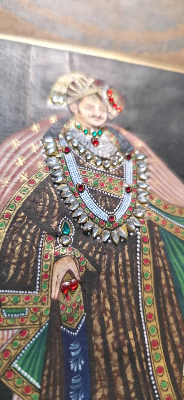 Embellished_Raja_And_Rani_Folio_Art_Set_Of_2