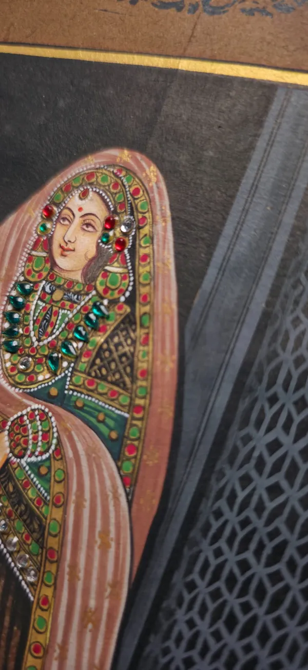 Embellished_Raja_And_Rani_Folio_Art_Set_Of_2