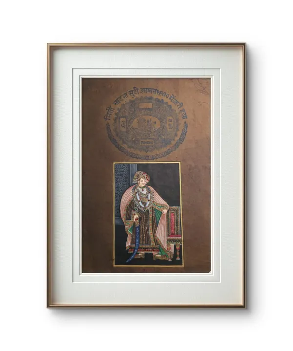 Embellished_Raja_And_Rani_Folio_Art_Set_Of_2