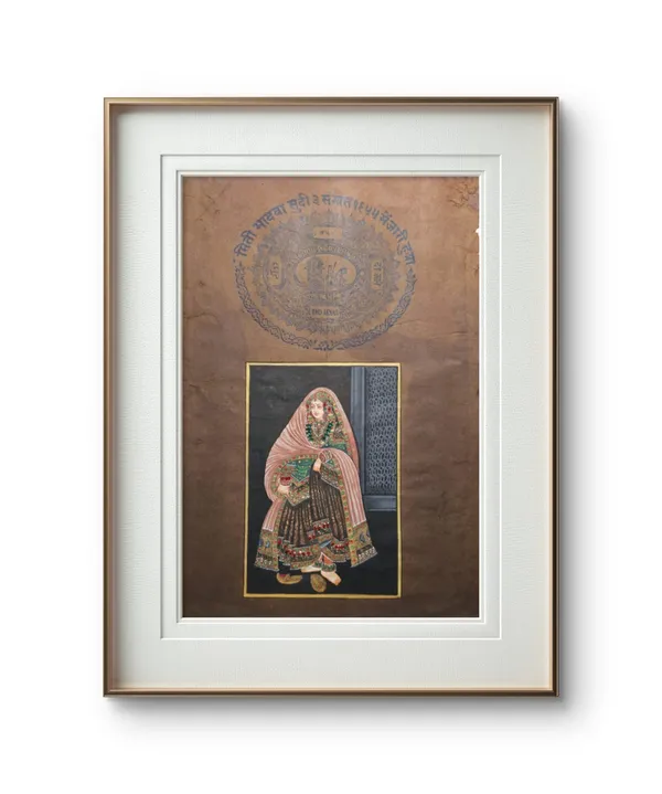 Embellished_Raja_And_Rani_Folio_Art_Set_Of_2