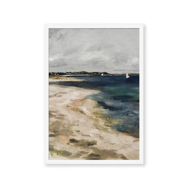 Fiber_Nautical_Sailboats_At_Sea_Canvas_Print_Wooden_Frame