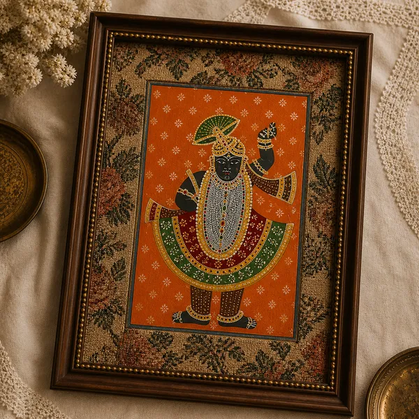 Fiber_Hand_Painted_Shrinathji_Unframed_Wall_Art