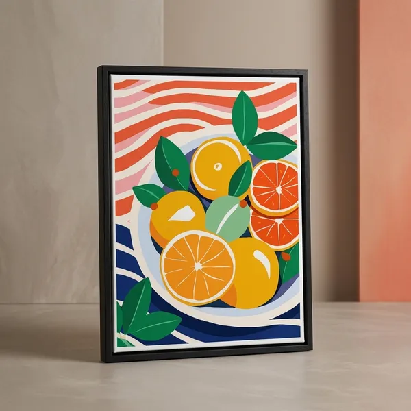 Fruits_In_A_Plate_Pop_Art_Canvas_Print