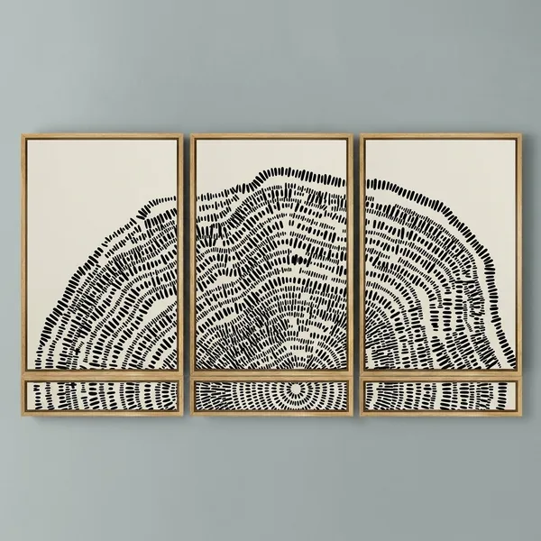 Fiber_Abstract_Gold_Silver_Tree_Signs_Canvas_Frame