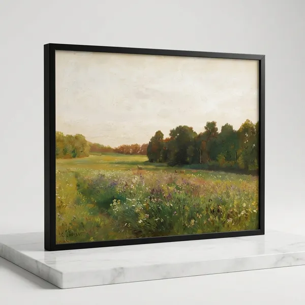 Serenity_Landscape_Art_Print_Black_Frame