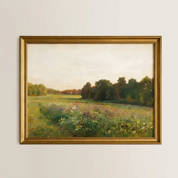 Fiber_Serene_Landscape_Picture_Of_Serenity_Art_Print_Frame_White