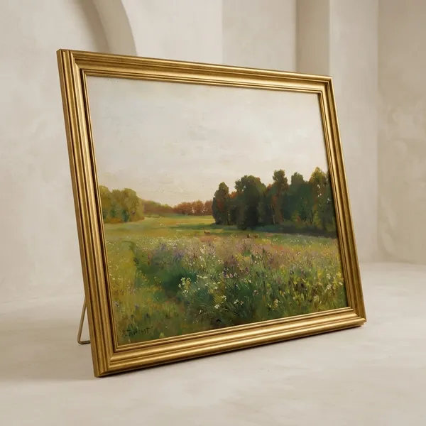 A_Picture_Of_Serenity_Landscape_Canvas_Print_Wooden_Frame