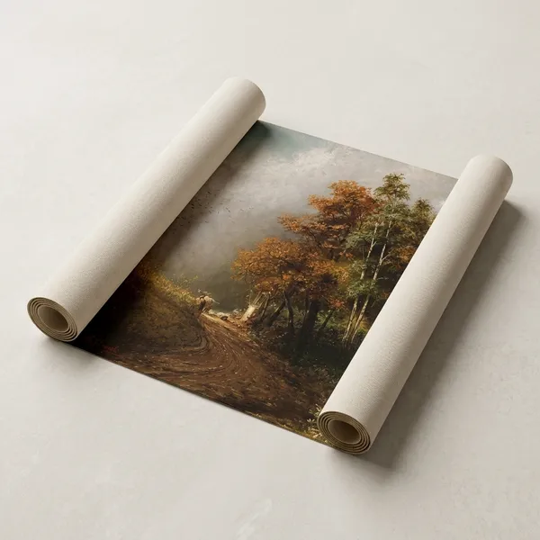 Fiber_Countryside_Wayside_Shrine_Landscape_Art_Print_Rolled_Canvas