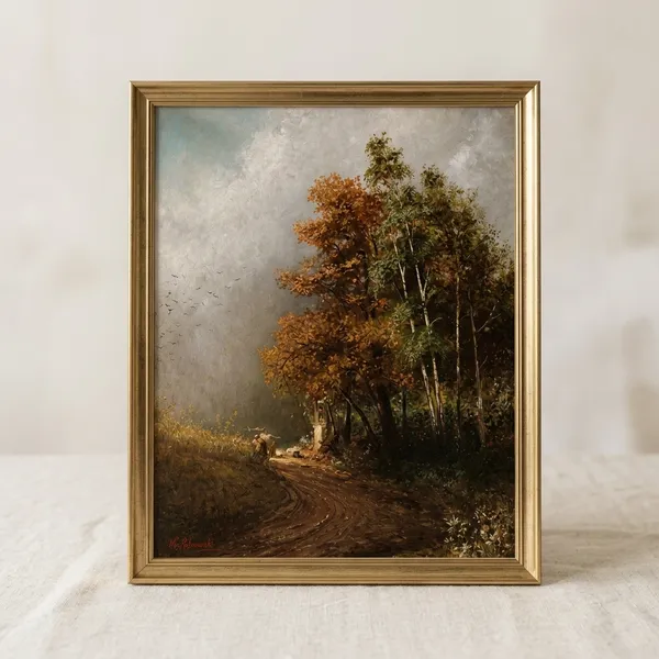 Fiber_Rural_Way_Side_Shrine_Rossowski_Metal_Gold_Art_Print