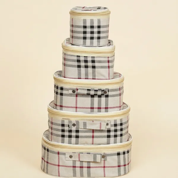Multicolor_Non_Woven_Fabric_Graceful_Boxes_Baskets_Bins
