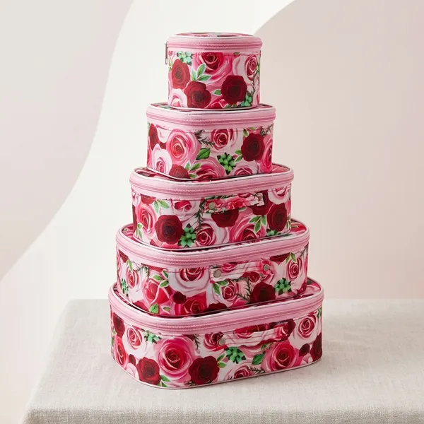 Multicolor_Non_Woven_Fabric_Vanity_Box_Set