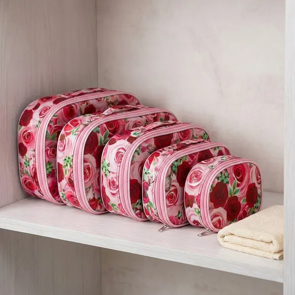 Multicolor_Non_Woven_Fabric_Vanity_Box_Set